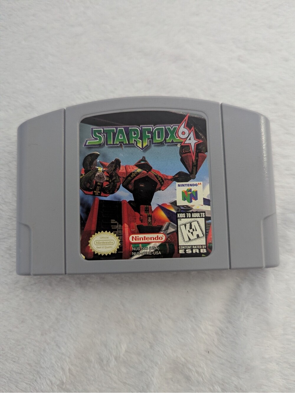 Starfox 64 Nintendo 64 Game N64 Tested And Working